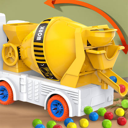 🔥Hot Sale Deals-Interactive Construction Truck Toy with Colored Beads