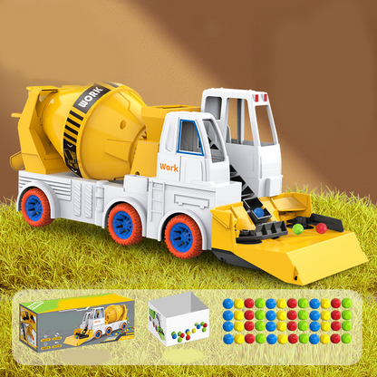 🔥Hot Sale Deals-Interactive Construction Truck Toy with Colored Beads
