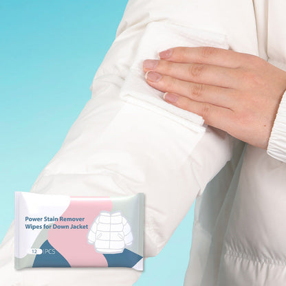 🔥Hot Sale Deals-Power Stain Remover Wipes for Down Jacket