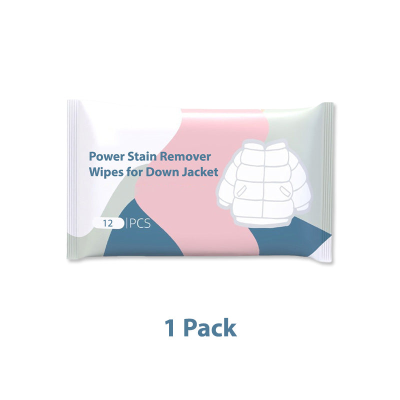 🔥Hot Sale Deals-Power Stain Remover Wipes for Down Jacket