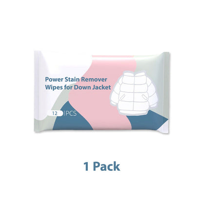 🔥Hot Sale Deals-Power Stain Remover Wipes for Down Jacket