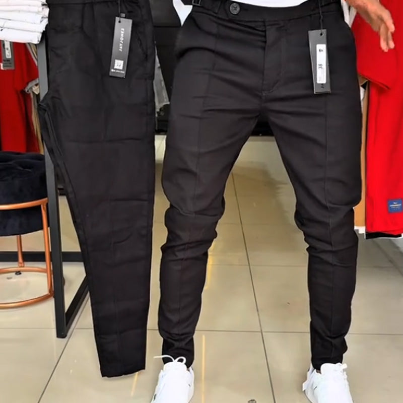 🔥Hot Sale Deals-Men's Slim-Fit Pants with Adjustable Waist