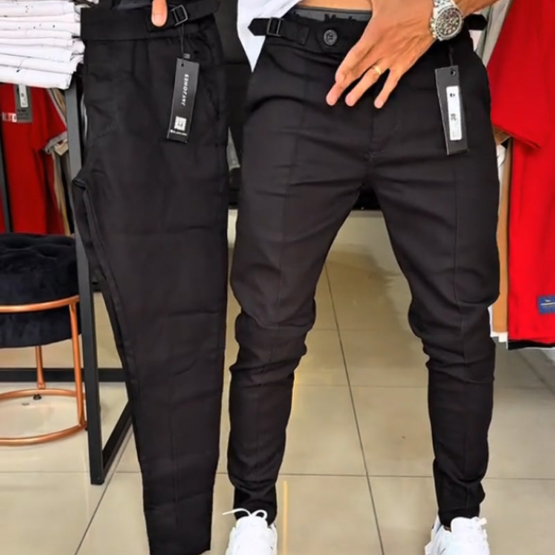 🔥Hot Sale Deals-Men's Slim-Fit Pants with Adjustable Waist