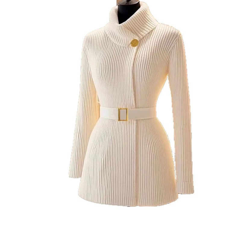 Women's Ribbed Knit Bodycon Sweater Dress