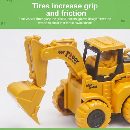 🔥Hot Sale Deals-Push & Go Bulldozer Excavator Toy Car