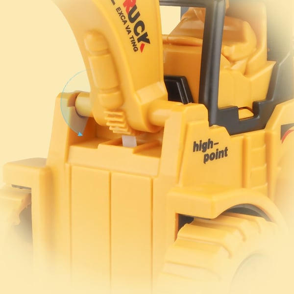 🔥Hot Sale Deals-Push & Go Bulldozer Excavator Toy Car