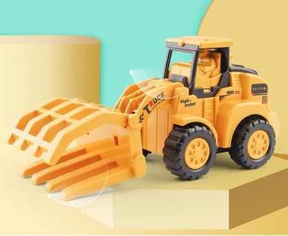 🔥Hot Sale Deals-Push & Go Bulldozer Excavator Toy Car