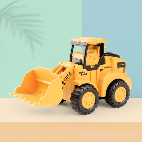 🔥Hot Sale Deals-Push & Go Bulldozer Excavator Toy Car