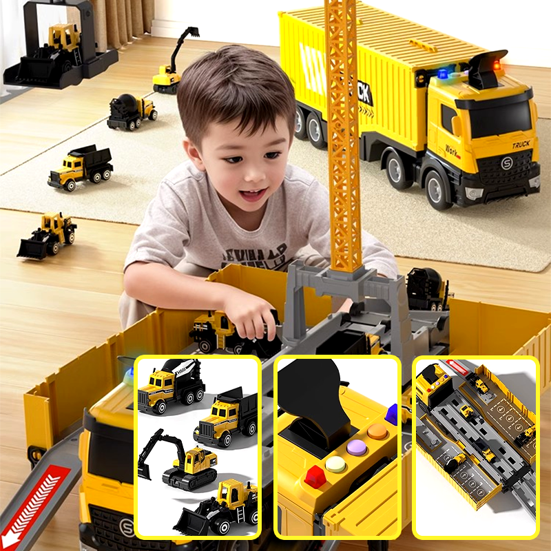 🔥Offres spéciales-Children's Large Truck Playset