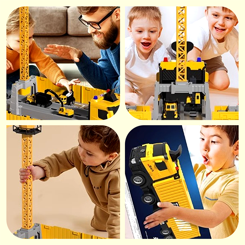 🔥Offres spéciales-Children's Large Truck Playset