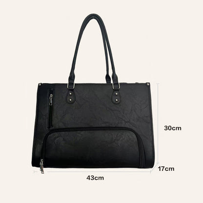 👜Factory Direct Sales-Women's Laptop Tote Bag with Lunch Compartment