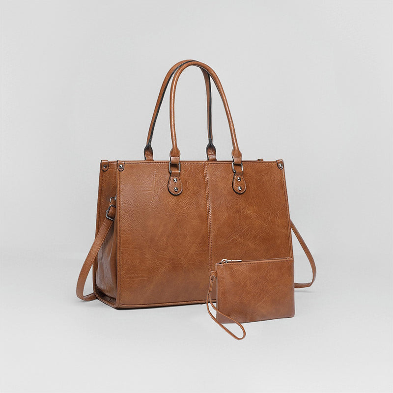 👜Factory Direct Sales-Women's Laptop Tote Bag with Lunch Compartment