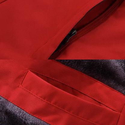 Storm-Resistant Men's Jacket with Detachable Hood
