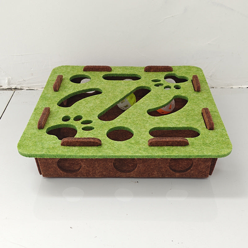 🔥Hot Sale Deals-Interactive Felt Maze Toy for Cats