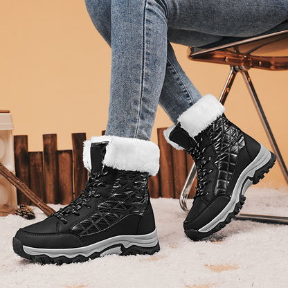 Women's Quilted Insulated Snow Boots