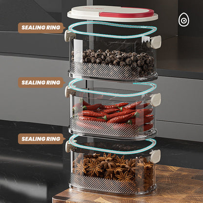 🔥Hot Sale Deals-Multi-layer Sealed Spice Organizer