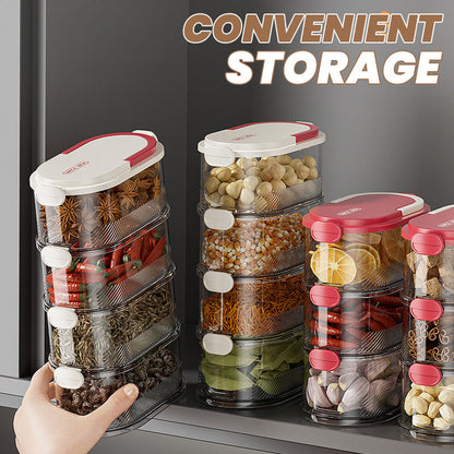 🔥Hot Sale Deals-Multi-layer Sealed Spice Organizer