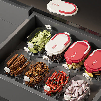 🔥Hot Sale Deals-Multi-layer Sealed Spice Organizer
