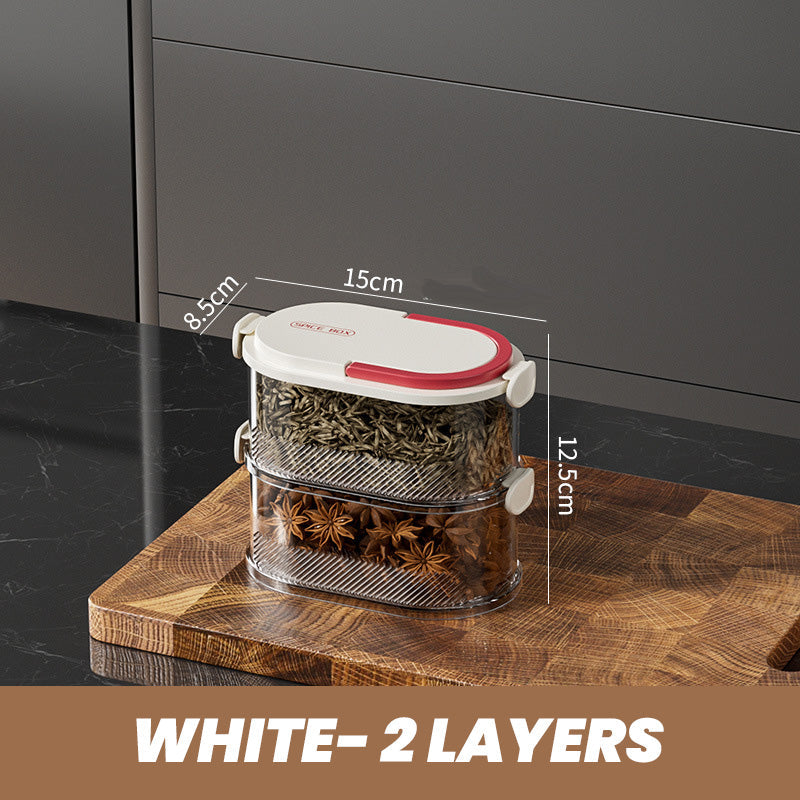 🔥Hot Sale Deals-Multi-layer Sealed Spice Organizer