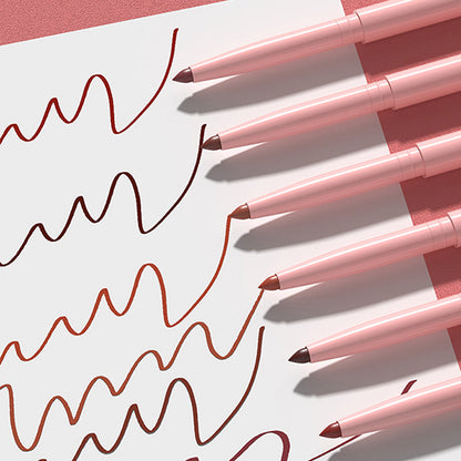 🔥Hot Sale Deals-6 Pack High-Pigment Matte Lip Liner Pencils