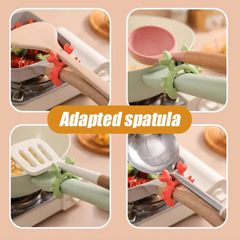 Creative Multifunctional Silicone Crab Utensil Holder