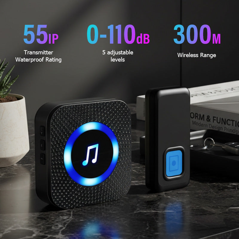 🔥Hot Sale Deals-Long Range Wireless Doorbell Kit