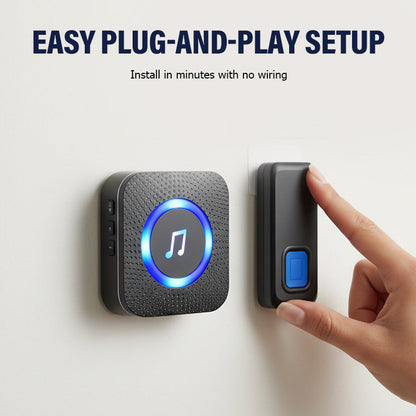 🔥Hot Sale Deals-Long Range Wireless Doorbell Kit