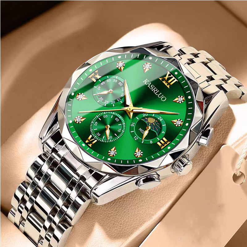 🔥 Men's Waterproof Quartz Watch - Stylish & Durable, Perfect for Daily Wear and Outdoor Activities ✨