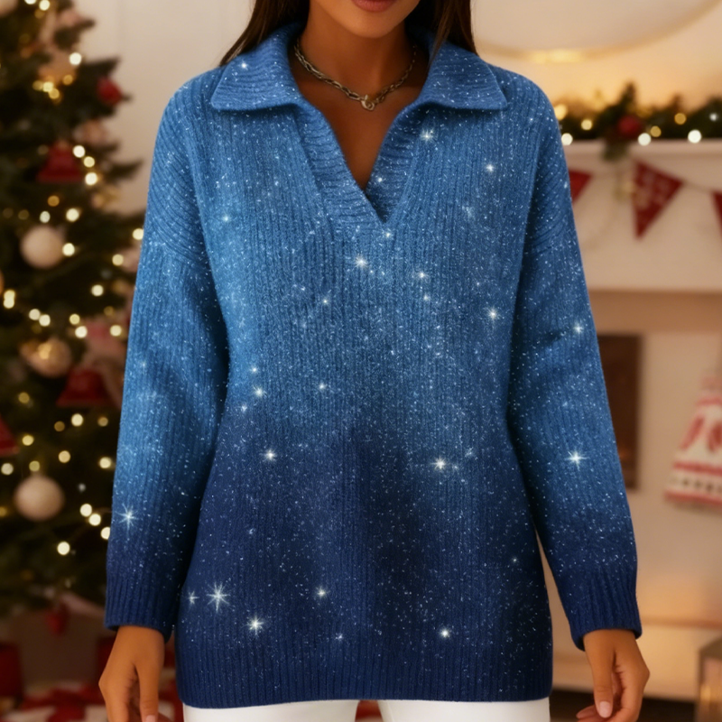 💝New Fall Collection✨ Women’s Sparkly Knit Long Sleeve Sweater