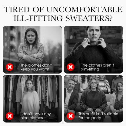 Women's Crewneck Loose Pullover Sweater