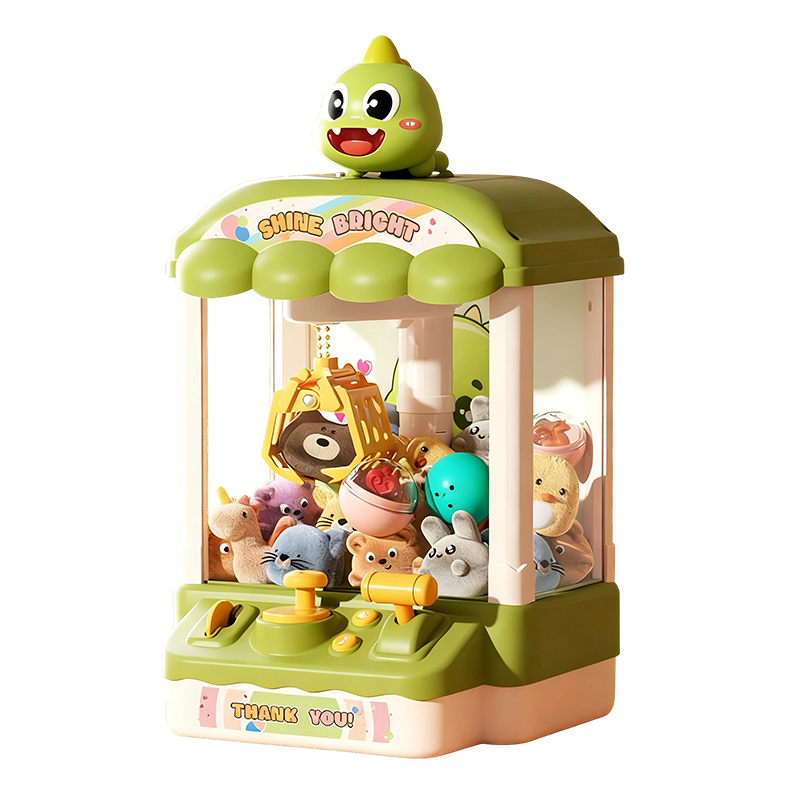 🔥Hot Sale Deals-Children’s Cute Animal Claw Machine with Dolls and Capsules