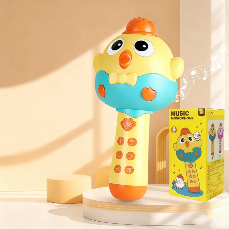 2-in-1 Bluetooth & Microphone Toy for Kids