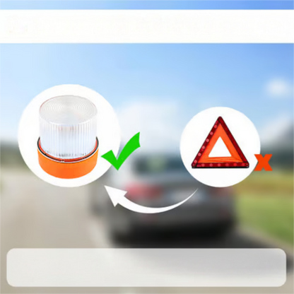 High-Visibility Car Roof Magnetic LED Emergency Light