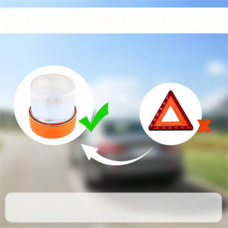 High-Visibility Car Roof Magnetic LED Emergency Light