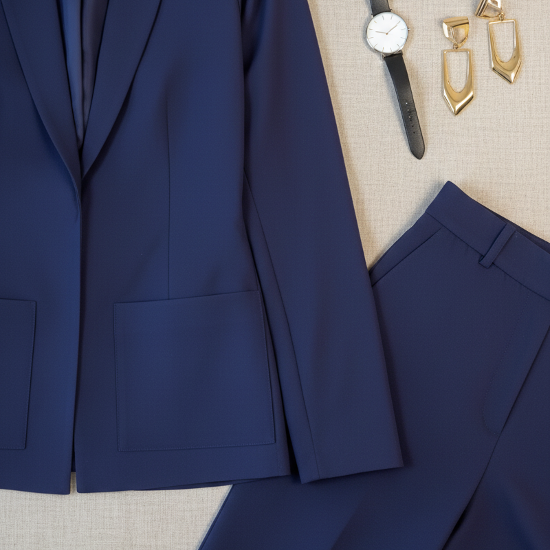 🔥New Arrivals Limited-Time Offer-Women's 3-Piece Suit Set with Wide-Leg Pants and Top