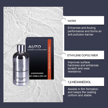 🚗New Arrivals 49% Off 🔥Nano Ceramic Car Coating Spray Kit