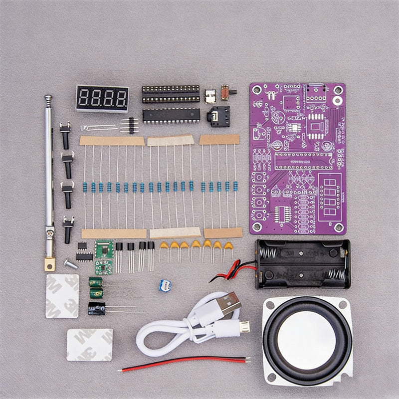 🔥Hot Sale Deals-DIY Digital FM Radio Soldering Kit