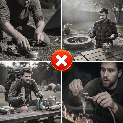 🔥Hot Sale🔥Outdoor Gas Canister Refill Adapter