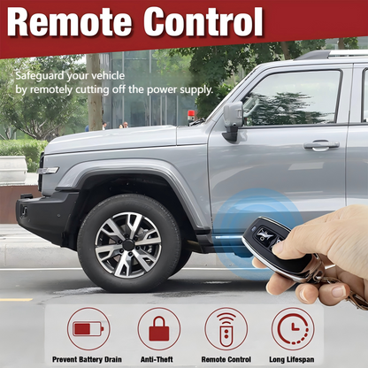 🔥Limited-time offer-Remote Battery Disconnect Switch Kit for Car