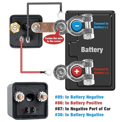 🔥Limited-time offer-Remote Battery Disconnect Switch Kit for Car