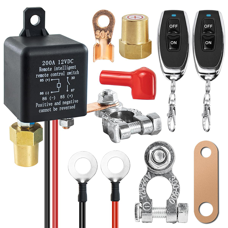 🔥Limited-time offer-Remote Battery Disconnect Switch Kit for Car