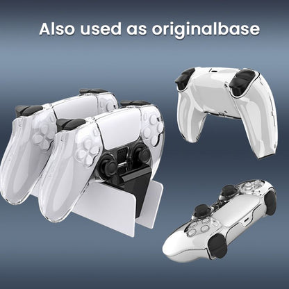 Gamepad Crystal Protective Cover for PS5 Controller