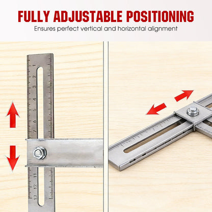 Precise Adjustable Cabinet Hardware Jig
