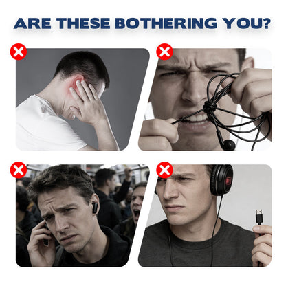 🎁Hot Sale Promotion 49% OFF🔥 Open Air Conduction Wireless Bluetooth Headset with Microphone