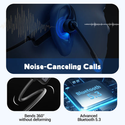 🎁Hot Sale Promotion 49% OFF🔥 Open Air Conduction Wireless Bluetooth Headset with Microphone