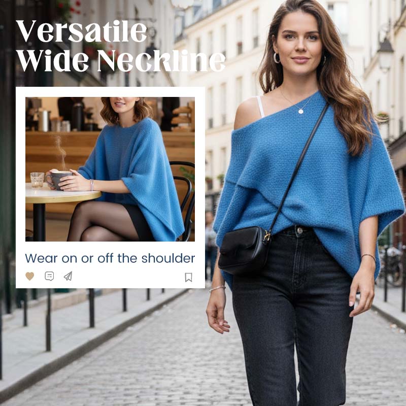 Women's Batwing Sleeve Knit Sweater