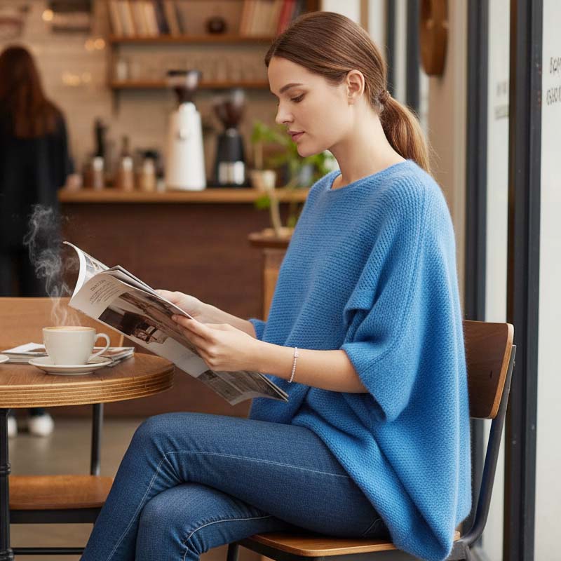 Women's Batwing Sleeve Knit Sweater