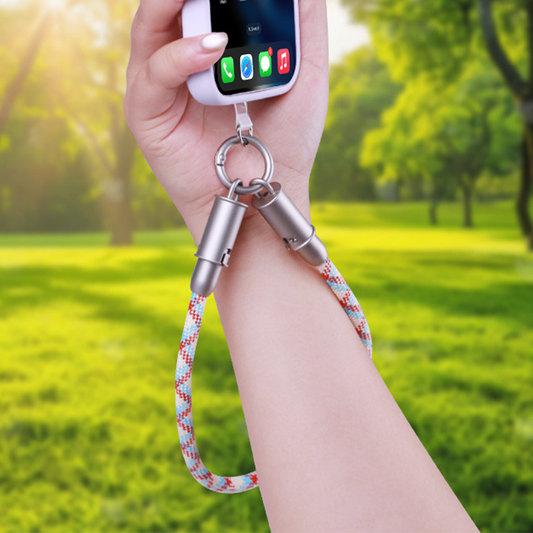 🔥Hot Sale Deals-2-in-1 Phone Lanyard with Built-in Charging Cable