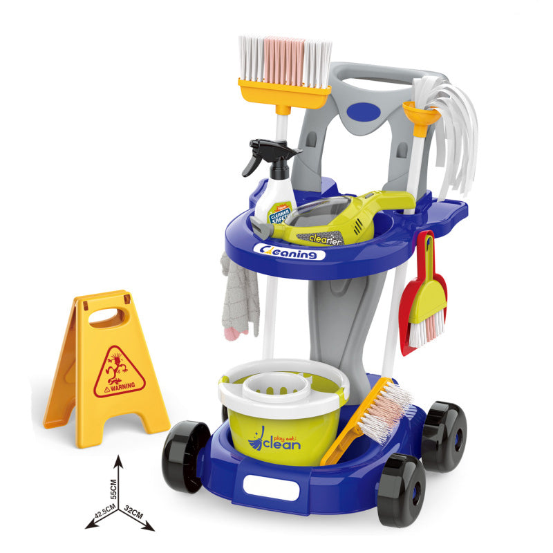 🎁 Hot Sale 50% OFF 🔥Kids Cleaning Playset with Toy Vacuum