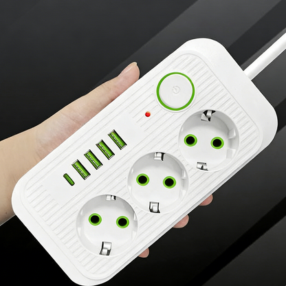 Power Strip with Multiple Outlets